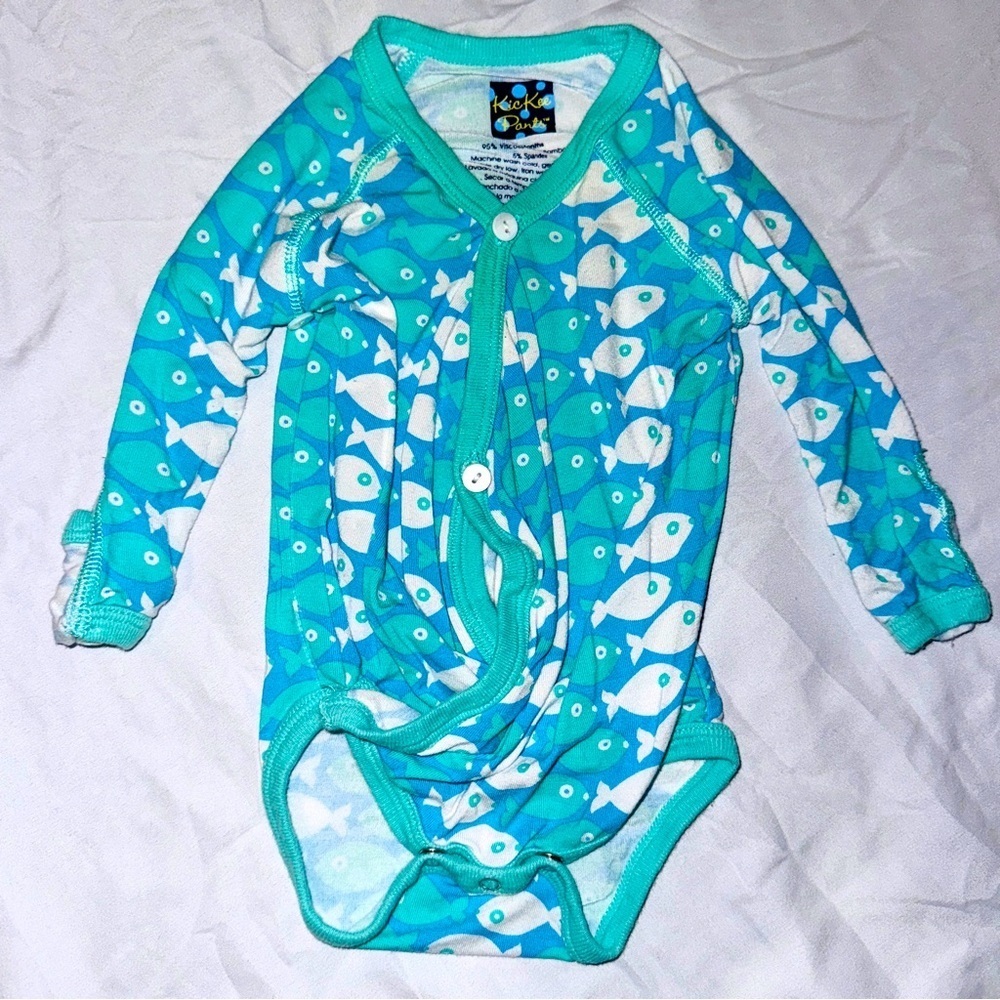 Kickee pants onesie